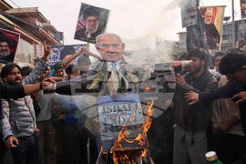 India US Israel Iran Protest