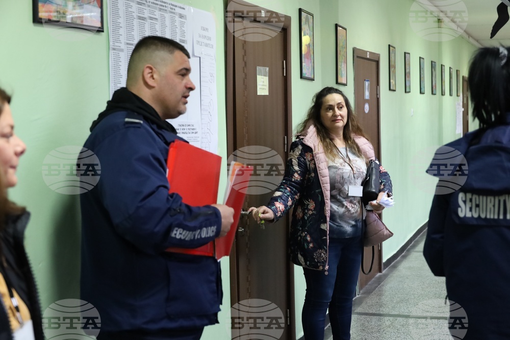 Бургас - избори за народни представители - начало на изборния ден