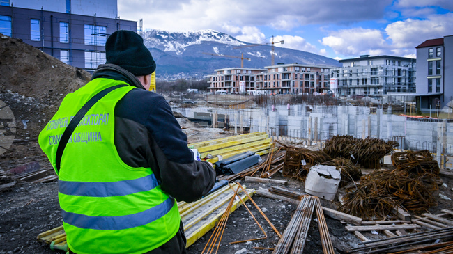 Столичният инспекторат е съставил 201 акта за нарушения на строителни обекти след близо 380 проверки от началото на годината