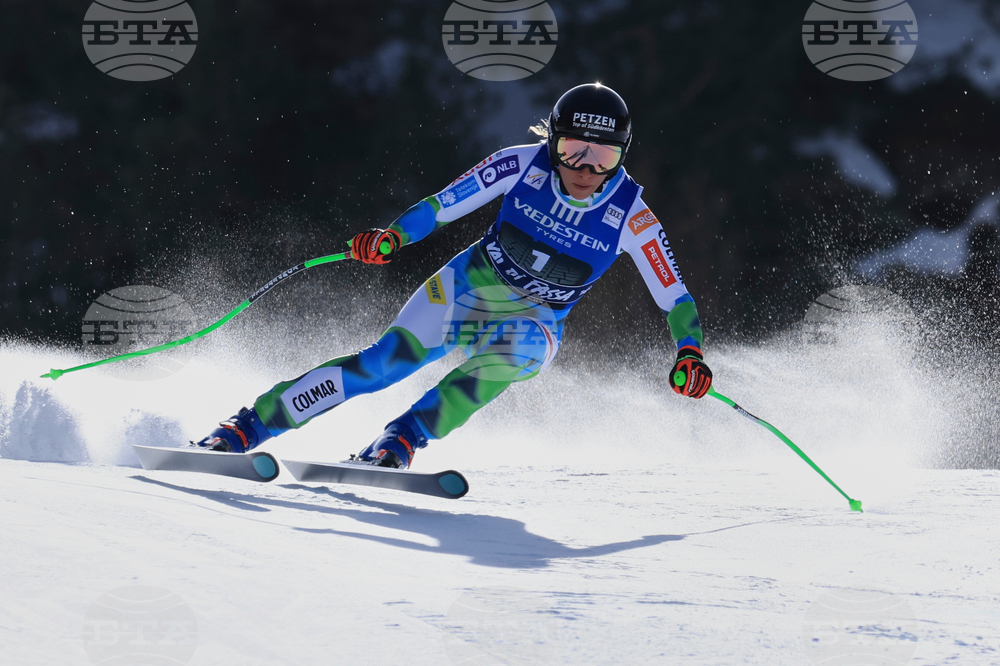 CORRECTION Italy World Cup Alpine Skiing
