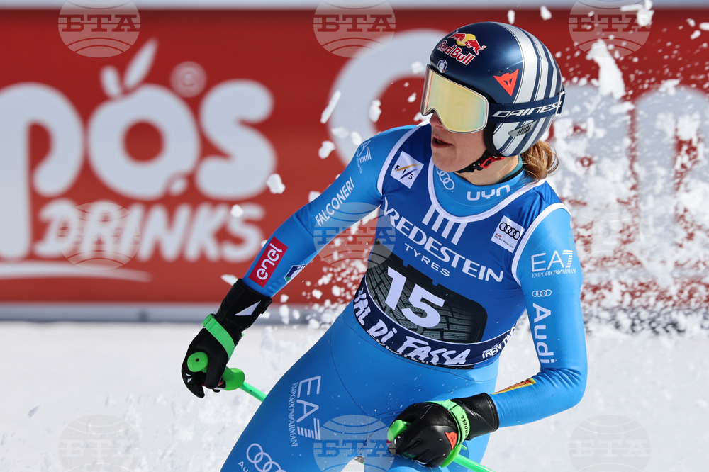 CORRECTION Italy World Cup Alpine Skiing