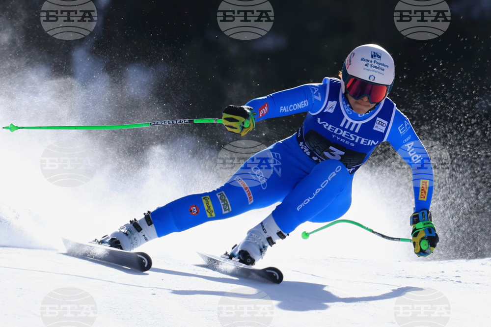 CORRECTION Italy World Cup Alpine Skiing