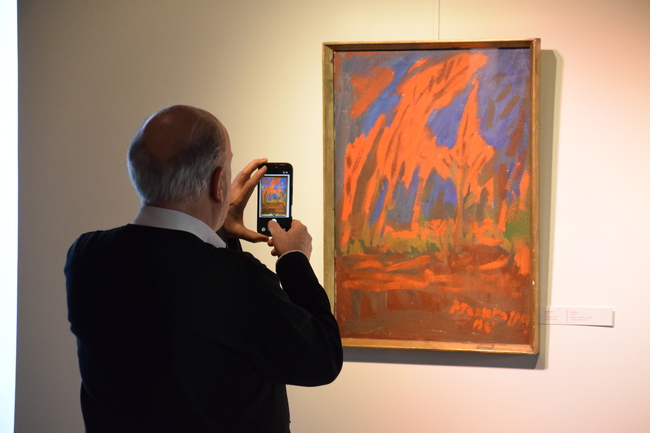 Изложба на Миклош Мажаров бе открита в галерията на Българския културно-образователен център в Будапеща