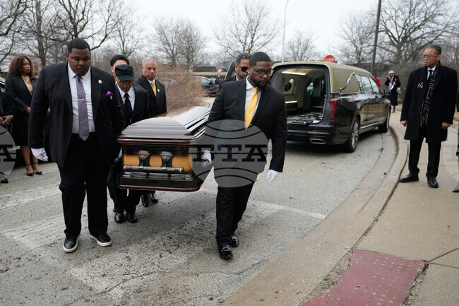 APTOPIX Jesse Jackson Memorial