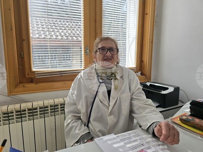 Село Глогово - 88-годишна лекарка - д-р Дарина Димитрова