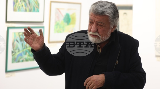 За първи път излагаме в тази малка галерия един голям майстор, каза Вежди Рашидов за експозицията на Любен Зидаров в галерия Vejdi 