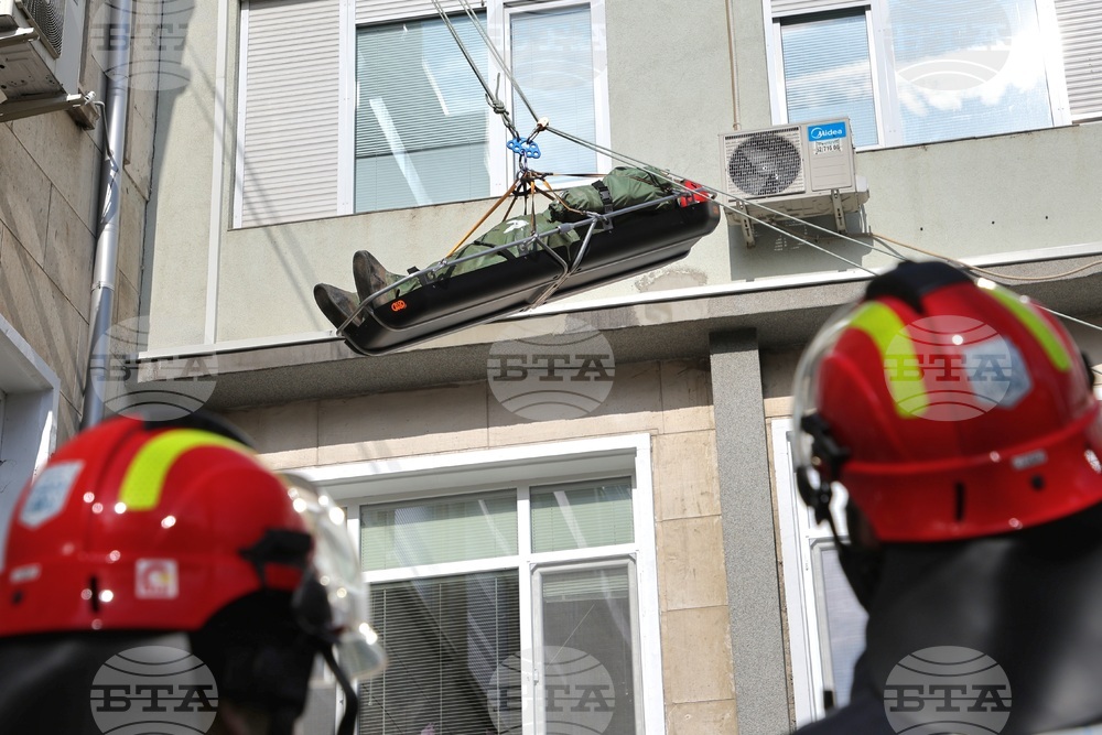 Варна - Практическа симулация на пожар