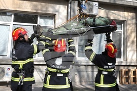 Варна - Практическа симулация на пожар