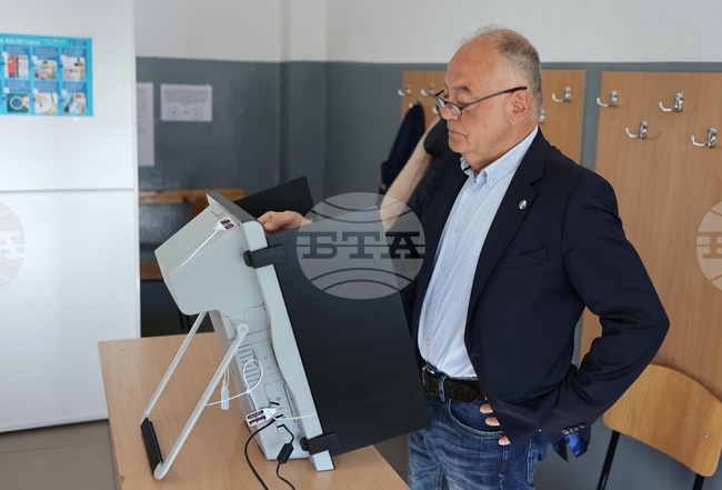 Парламентарни избори - гласуване - Атанас Атанасов 