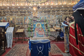 Долна баня - храм „Света Богородица“ - Малко повечерие - патриарх Даниил