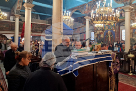 Долна баня - храм „Света Богородица“ - Малко повечерие - патриарх Даниил