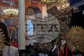 Долна баня - храм „Света Богородица“ - Малко повечерие - патриарх Даниил