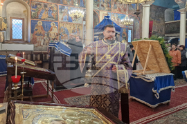 Долна баня - храм „Света Богородица“ - Малко повечерие - патриарх Даниил