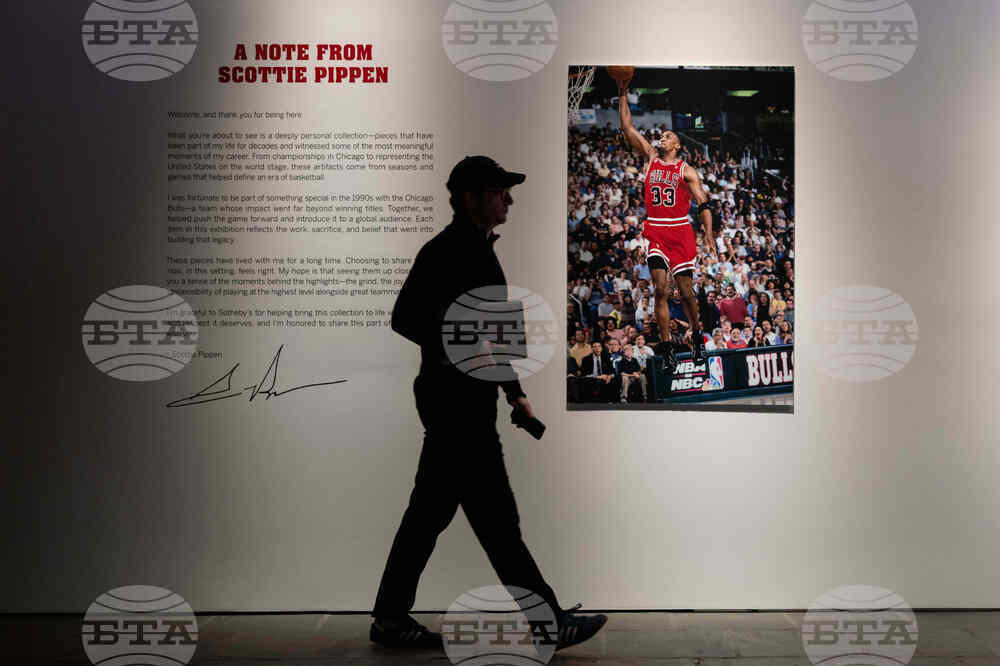 Pippen Memorabilia Auction Basketball