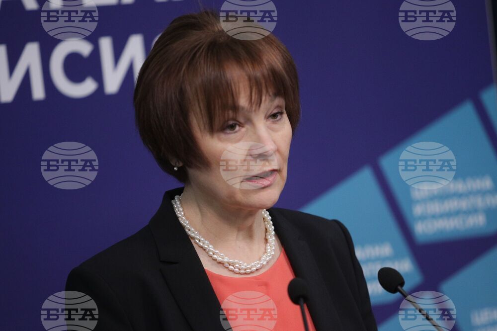 Централна избирателна комисия - брифинг - Росица Матева