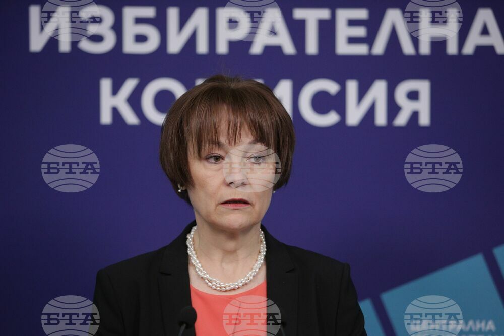 Централна избирателна комисия - брифинг - Росица Матева