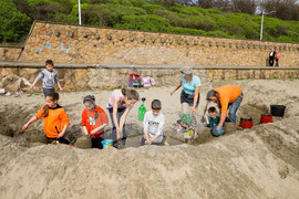 Бургас - Творческа работилница за пясъчни скулптури