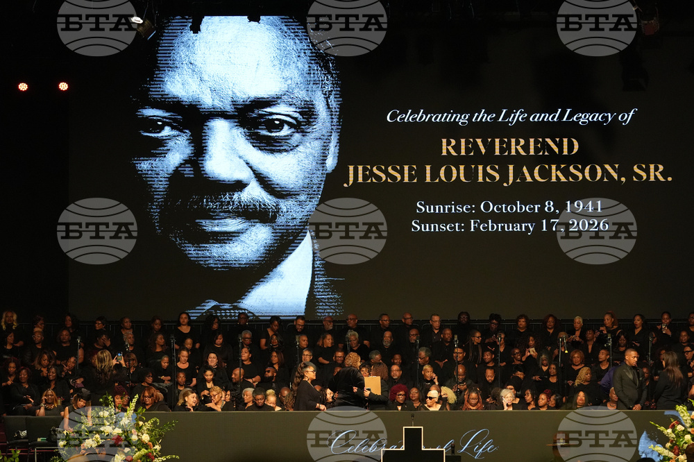 APTOPIX Jesse Jackson Memorial