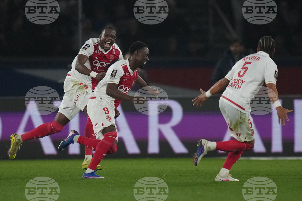 Монако достигна до трите точки срещу Брест в Лига 1