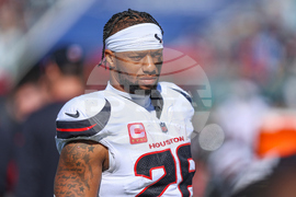 Texans-Mixon Released Football