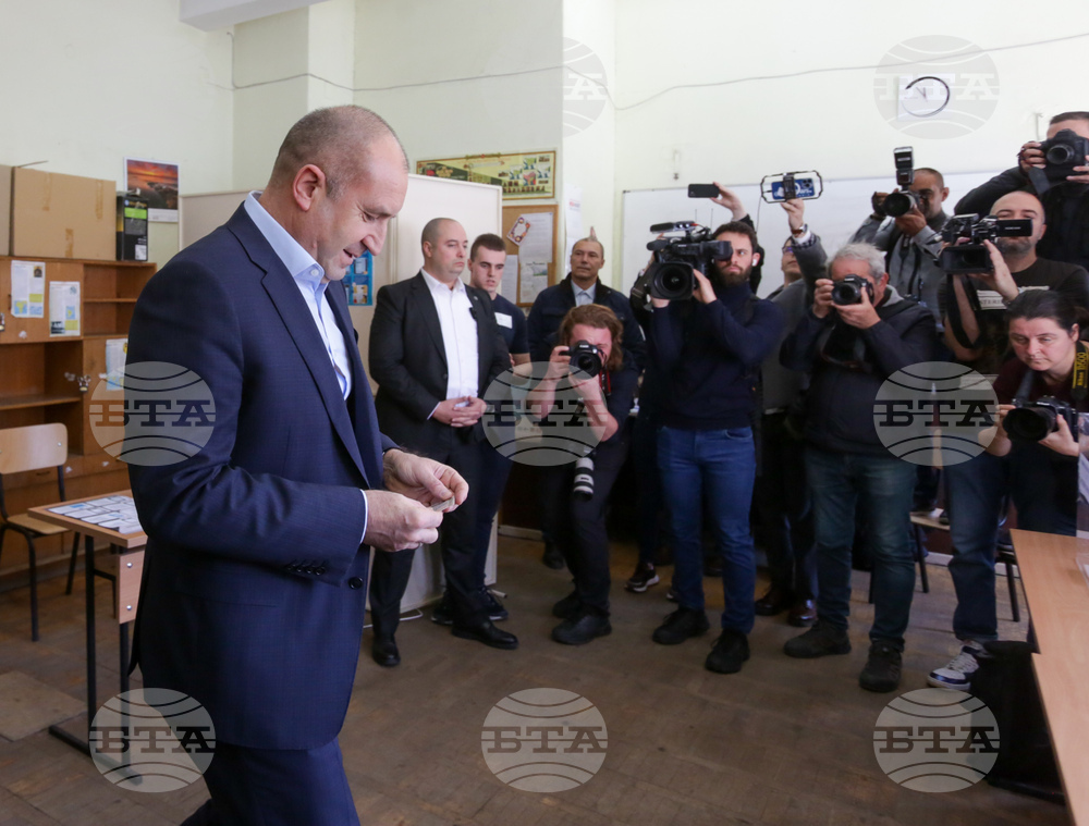 Парламентарни избори - Румен Радев - гласуване