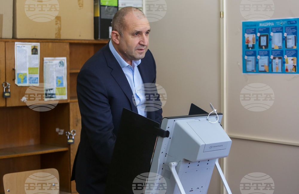 Парламентарни избори - Румен Радев - гласуване