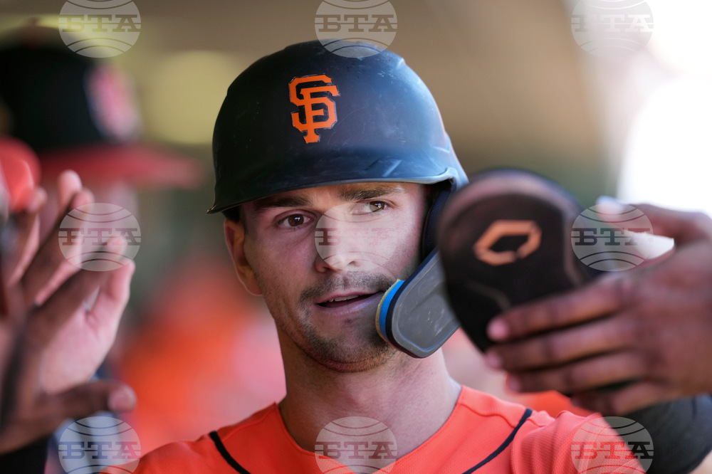 Reds Giants Spring Baseball