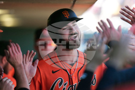 Reds Giants Spring Baseball