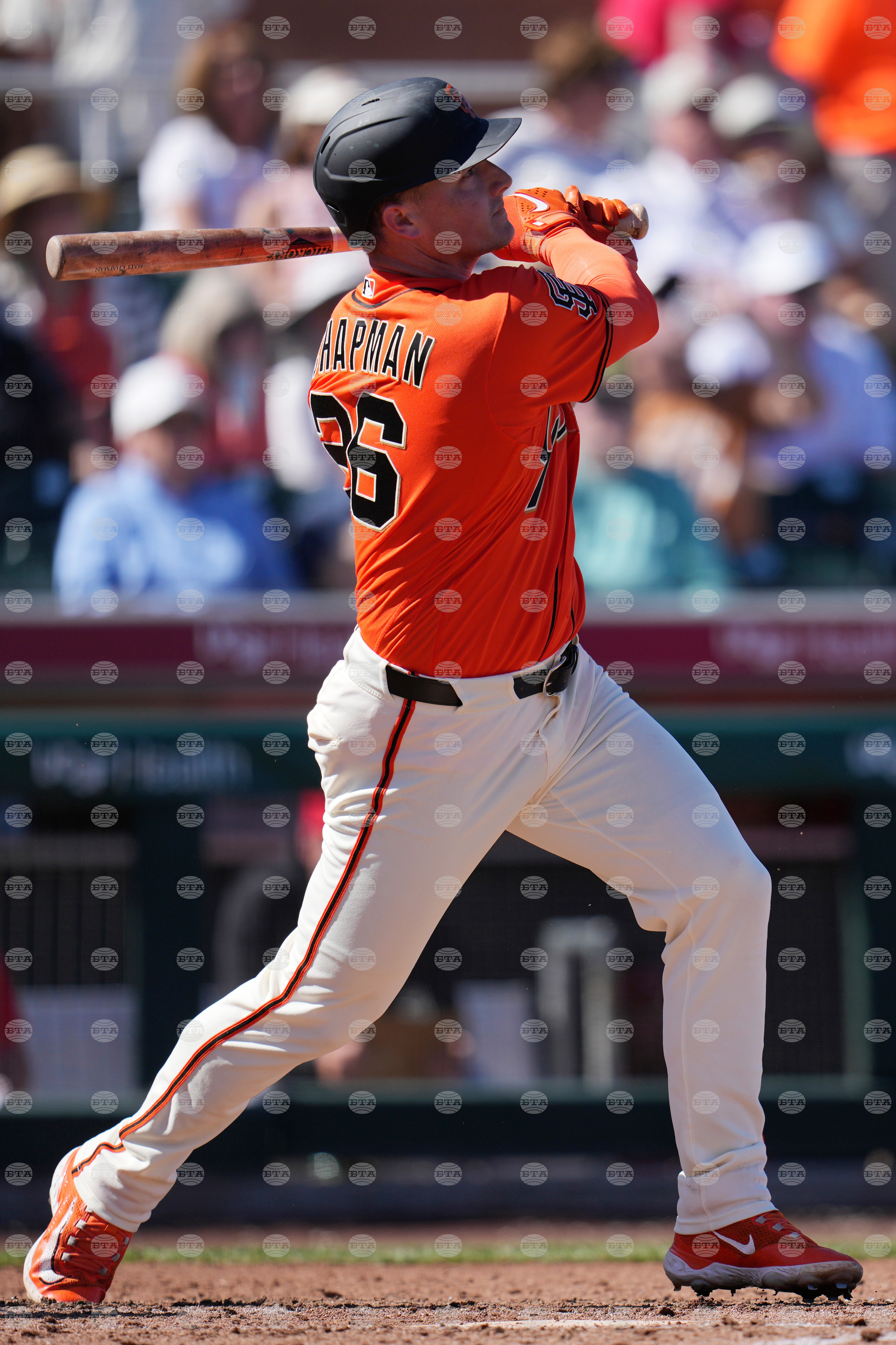 Reds Giants Spring Baseball