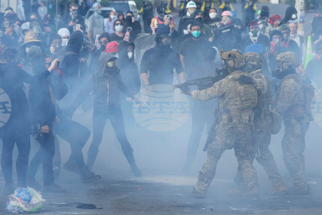 Federal Enforcement Tear Gas Housing