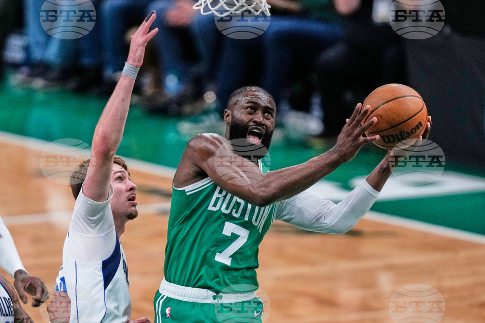 Mavericks Celtics Basketball