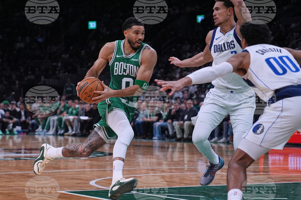 Mavericks Celtics Basketball