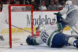 Canucks Blackhawks Hockey