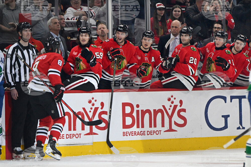 Canucks Blackhawks Hockey