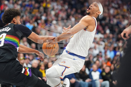 Knicks Nuggets Basketball