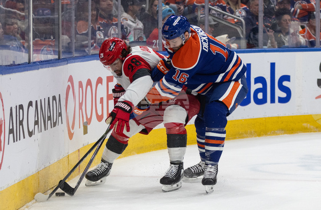 Hurricanes Oilers Hockey