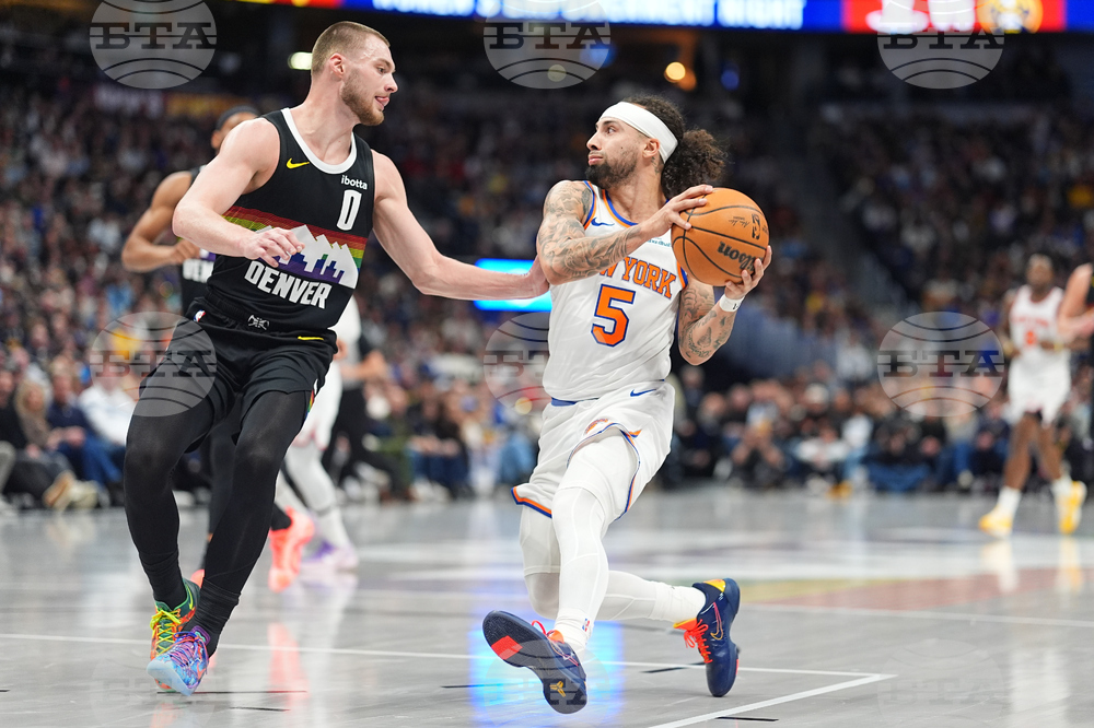 Knicks Nuggets Basketball