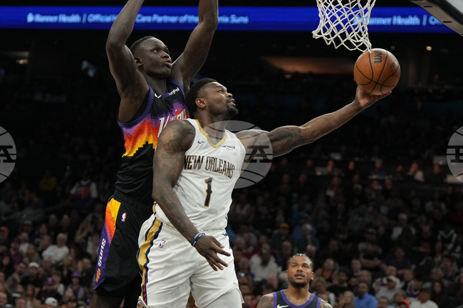 Pelicans Suns Basketball