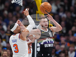 Knicks Nuggets Basketball