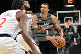 Clippers Spurs Basketball