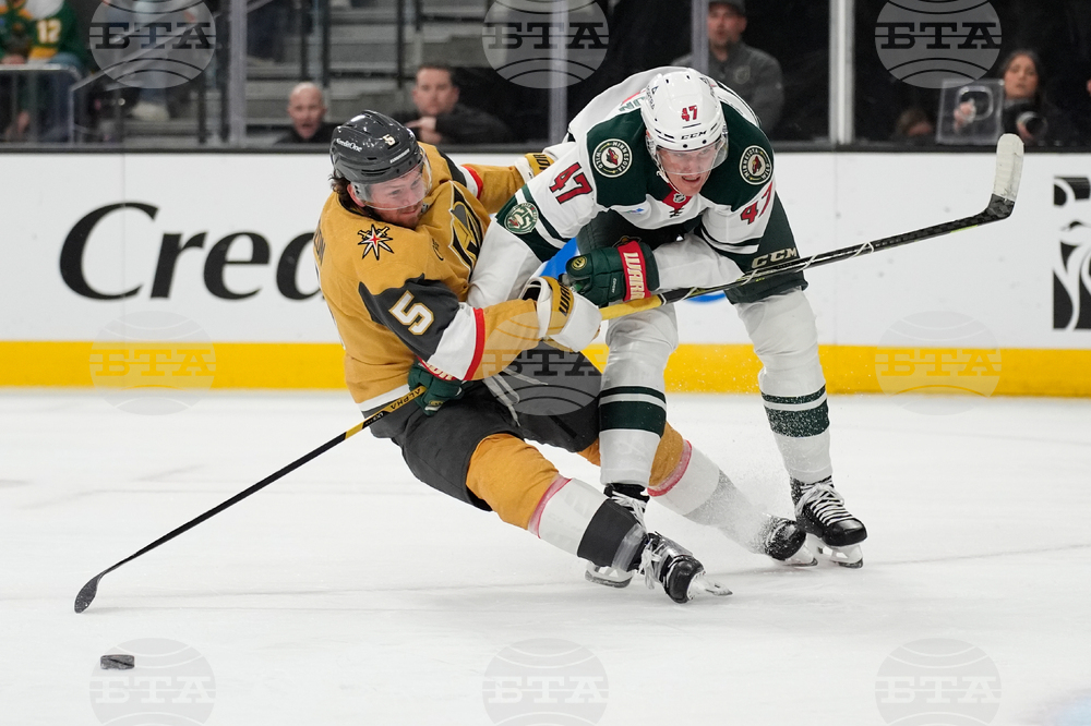 Wild Golden Knights Hockey