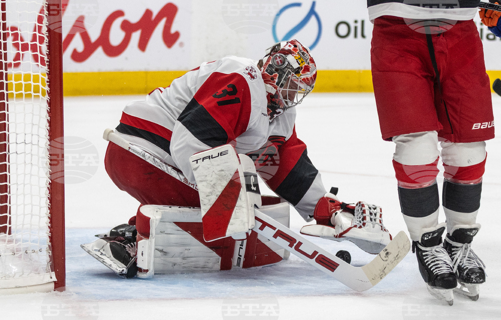 Hurricanes Oilers Hockey