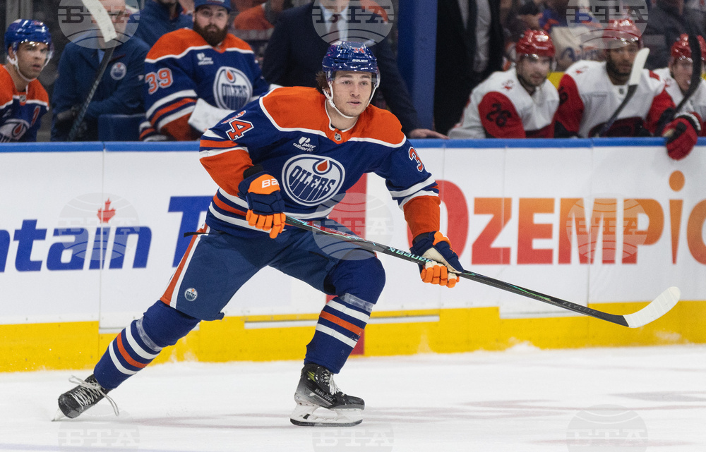 Hurricanes Oilers Hockey