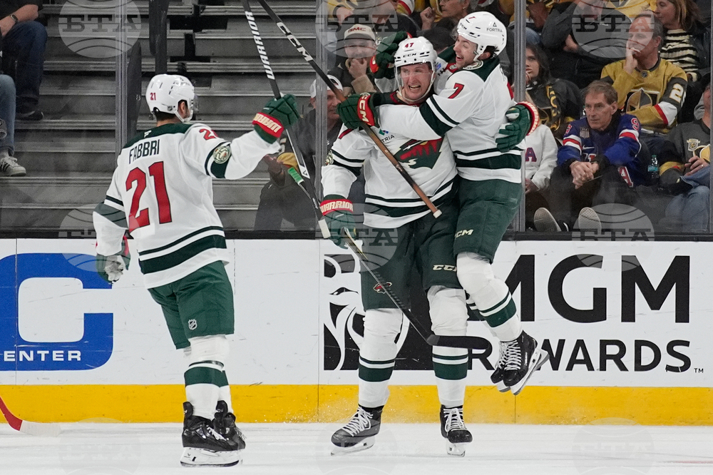 Wild Golden Knights Hockey