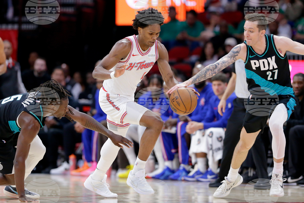 Trail Blazers Rockets Basketball