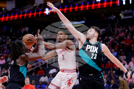 Trail Blazers Rockets Basketball