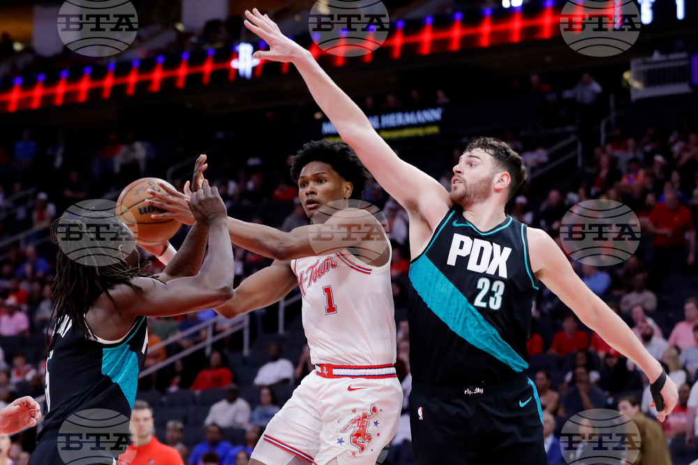 Trail Blazers Rockets Basketball