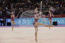 Художествена гимнастика - Световна купа - ансамбъл България - финал