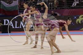 Художествена гимнастика - Световна купа - ансамбъл България - финал