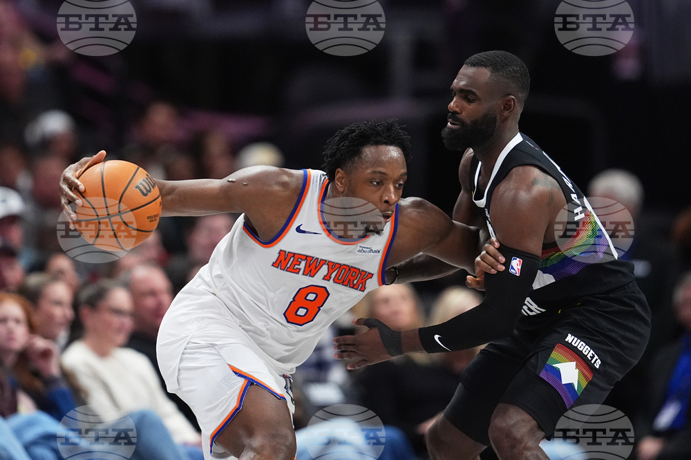 Knicks Nuggets Basketball